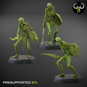 Flesh Skeleton Sword set C