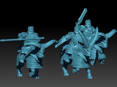 KZKMINIS - Stonehand Goat Riders