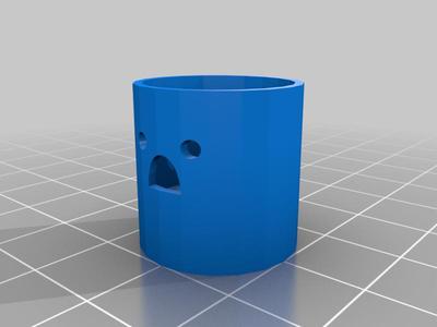 Frustrated pen holder