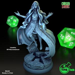 Liandra, elf necromancer