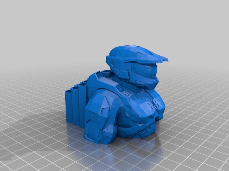MasterChief Bust Pencil/Pen Holder