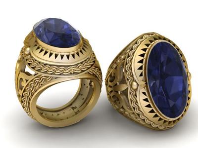 JEDGES RING  3d printable model