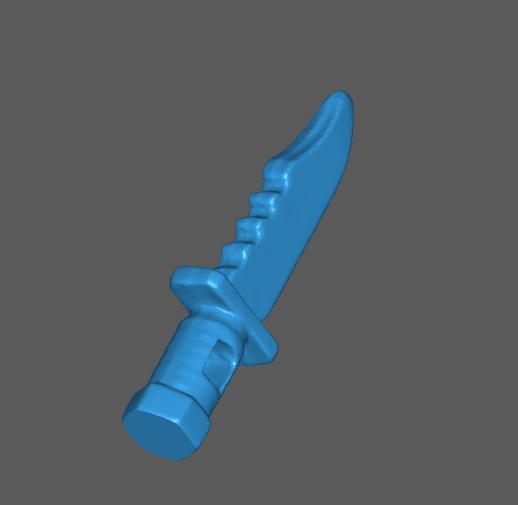 Mega Construx Megabloks military knife