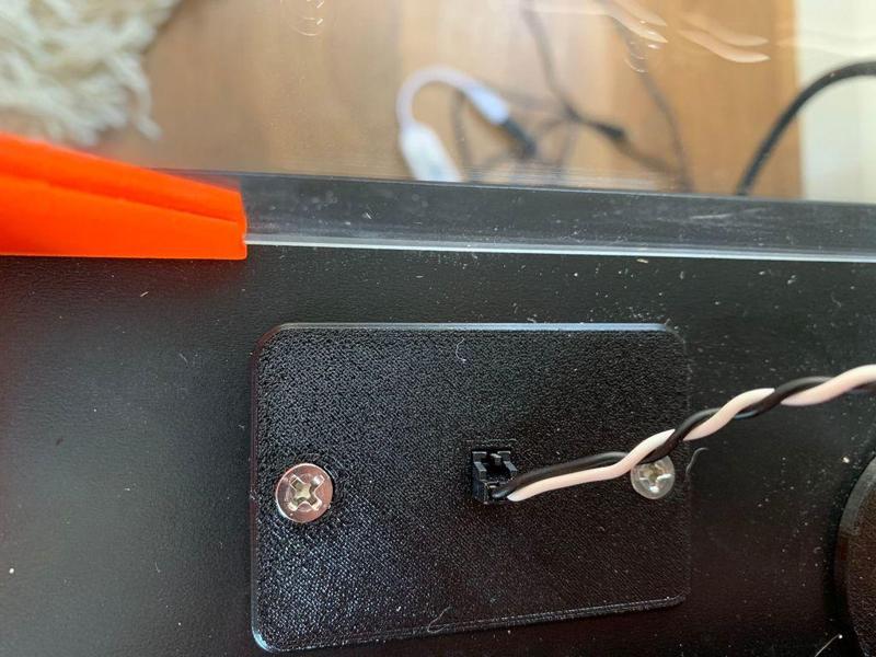 Prusa Power Panic Receptacle Mount