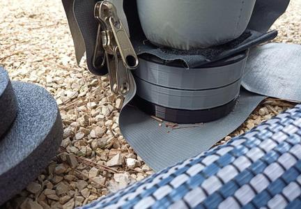 Modular spacer for Caravan Air Tents (DOREMA, OUTWELL, or similar))