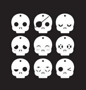 Skulls Pack - Halloween Decoration/Keychains