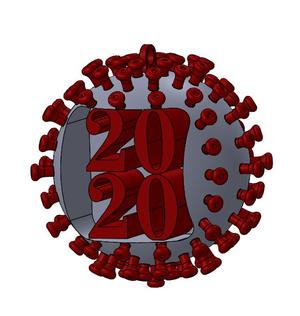 COVID-19 2020 ornament