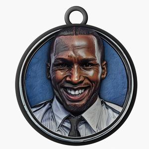 Didier Drogba retro pendant