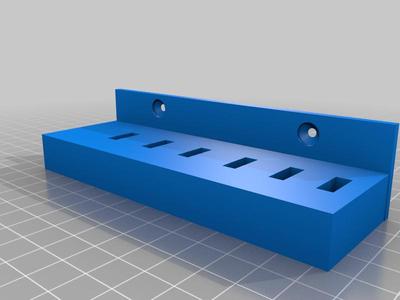 support clef usb mural