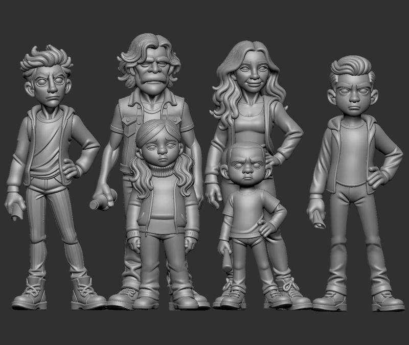 Shameless Cast Action Figures