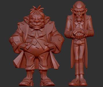 Uncle Creepy and Cousin Eerie