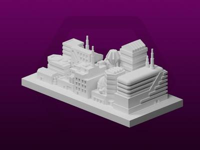 GreebleCity Cyberpunk: Futuristic Greeble IV