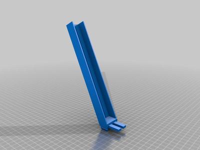 Vertical Chain Rail for Ender 3
