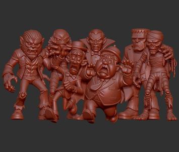 LAUREL AND HARDY  Meets the Universal Monsters