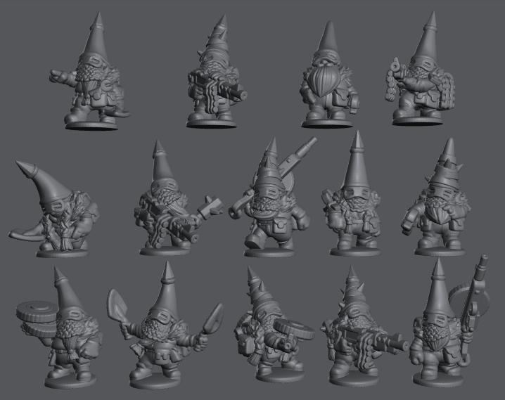Aetherpunk28 Gnome Guard: Gnozzlemen