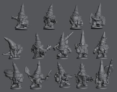 Aetherpunk28 Gnome Guard: Gnozzlemen