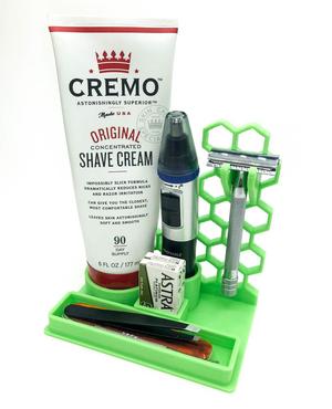 Men's bathroom organizer