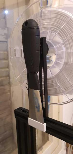 Scraper Horizontal Holder