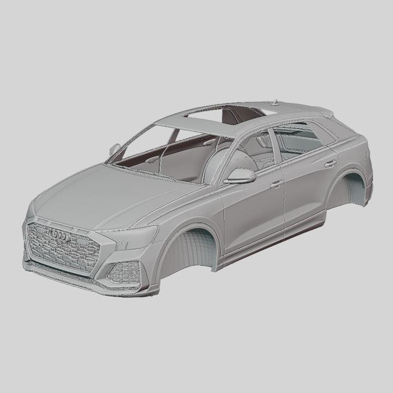 Audi RSQ8 2020 Printable Body