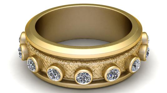 BRACELET GOLD PENDANT 3d printable model