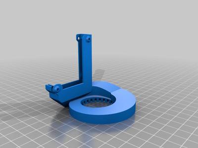 Anycubic Mega S Even Flow Circular Fan Duct