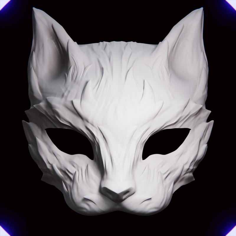 Cat Mask Mascara de gato 4