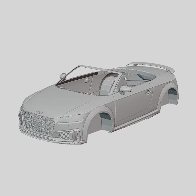 Audi TTS Roadster 2020 Printable Body