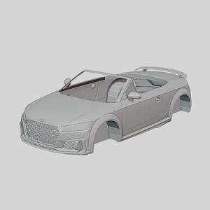 Audi TTS Roadster 2020 Printable Body