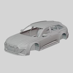 Audi RS6 Avant 2020 Printable Body