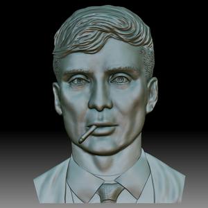 Custom portrait by your photo - Bas-relief for CNC router or 3D printer