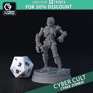 Cyber Cult - Cyber Zombie - Additional Miniatures