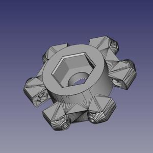 Kossel Mini M12 Nut End Effector