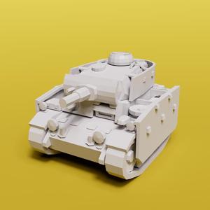 PANZER 4 H - CARTOON TANK