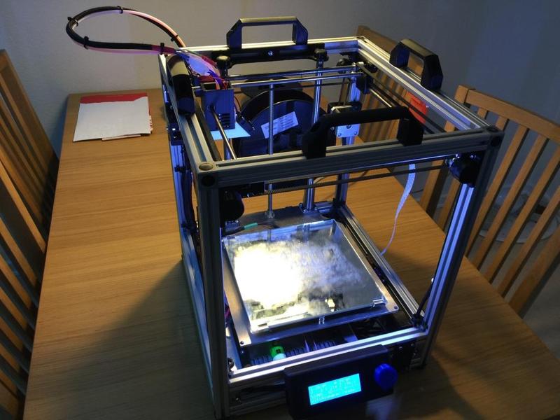 Custom parts for Ultimaker 2 extrusion 3dprinter - Ulti-Alu-Maker