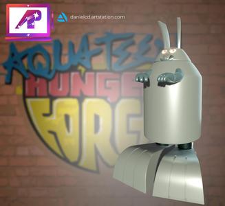 Rabbot Miniature and Chess piece