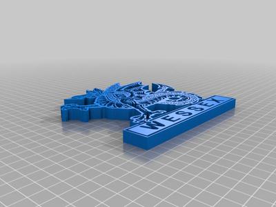 Royal Wessex capbadge