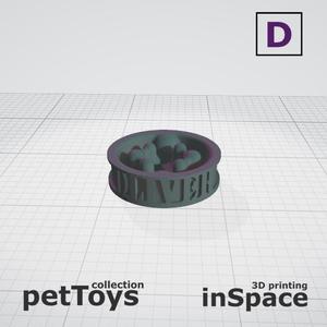 Pet - Dog - Bowl - Oliver - customized - slow feeder