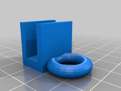 ANET A6 fillament guide no gap