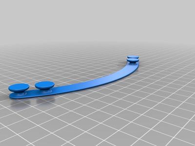 Ear Saver Mask Strap, 2 Position Button Style
