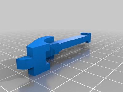 HP 7475A plotter bearing clamp