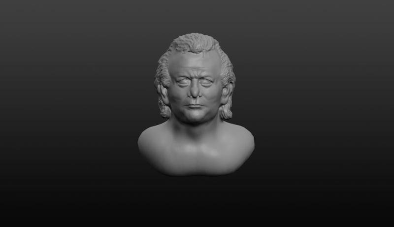 Bill Murray Bust Ghostbusters