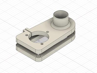 Absaugschuh für CNC mit Eurohalsaufnahme
