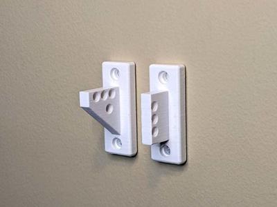 Mount Brick: LEGO® Technic Compatible Wall Mounts