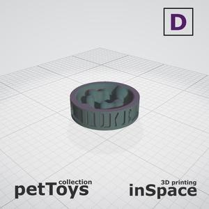 Pet - Dog - Bowl - Duke - customized - slow feeder