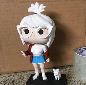 Funko Pop Girl & Pet