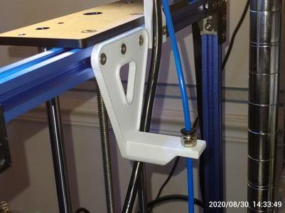 2020 Extrusion Mount Filament Tubing Guide for Coreception, Elf & SapphirePro