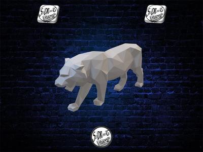 Tiger - LowPoly - Perfect Design - Easy Print - Decor - SoliDRawinGS0544