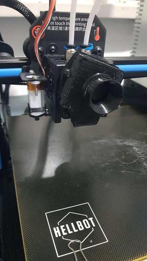 Mejora del ventilador de capa - Layer fan upgrade - Hellbot Magna Dual (Geeetech A10M))