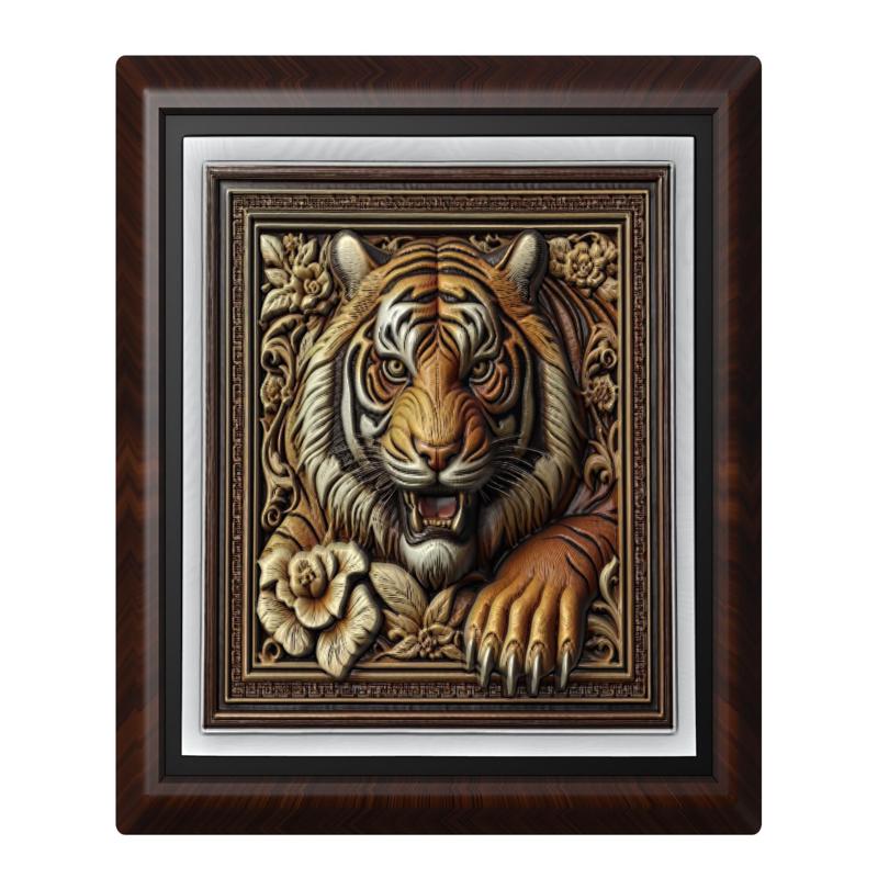 Tiger animal wall art relief wall decor