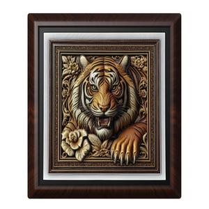 Tiger animal wall art relief wall decor